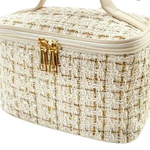 Women cosmetic bag bohemian large capacity travel cosmetic case.